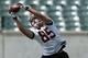 CINCINNATI, OH - MAY 12: Tight end Tyler Eifert #85 of the Cincinnati Bengals works out during a rookie camp at Paul Brown Stadium on May 12, 2013 in Cincinnati, Ohio. (Photo by Joe Robbins/Getty Images)