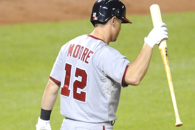 Nats Option Tyler Moore to Triple-A