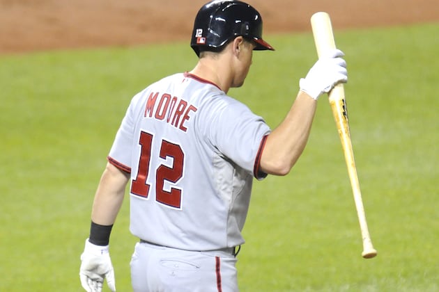 Nationals Option Tyler Moore to Triple-A