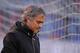 VIGO, SPAIN - MARCH 10: Real Madrid CF head coach Jose Mourinho looks down before the start of the La Liga match between RC Celta de Vigo and Real Madrid CF at Estadio Balaidos on March 10, 2013 in Vigo, Spain. (Photo by Denis Doyle/Getty Images)