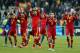PARIS, FRANCE - MARCH 26: The Spain team celebrate after their victory during a FIFA 2014 World Cup Qualifier between France and Spain at Stade de France on March 26, 2013 in Paris, France. (Photo by Scott Heavey/Getty Images)