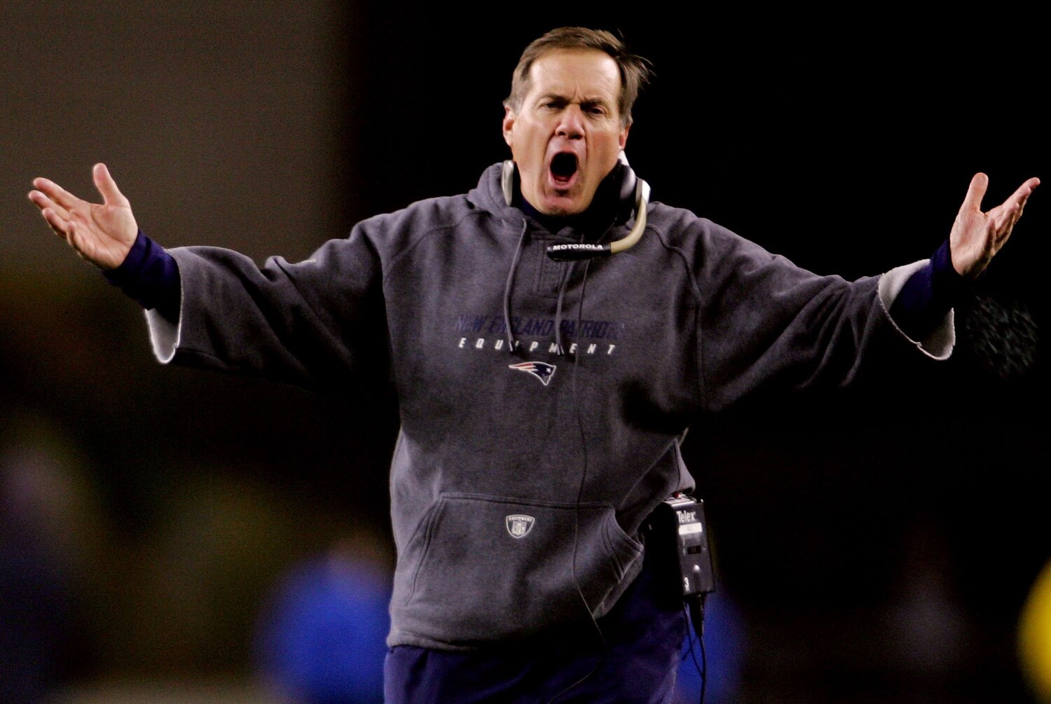 Cutting off the Sleeves The History of Bill Belichick and His Hoodie