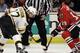 Patrice Bergeron will have his hands full when dealing with Blackhawks captain Jonathan Toews