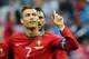 GENEVA, SWITZERLAND - JUNE 10: Cristiano Ronaldo of Portugal celebrates his goal of Portugal during the international friendly match between Portugal and Croatia on June 10, 2013 in Geneva, Switzerland. (Photo by Harold Cunningham/Getty Images)