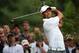 ARDMORE, PA - JUNE 10: Tiger Woods of the United States hits a shot during a practice round prior to the start of the 113th U.S. Open at at Merion Golf Club on June 10, 2013 in Ardmore, Pennsylvania. (Photo by Ross Kinnaird/Getty Images)