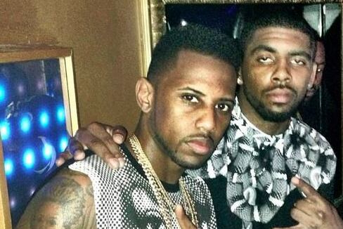Kyrie Irving Parties with Fabolous in Miami