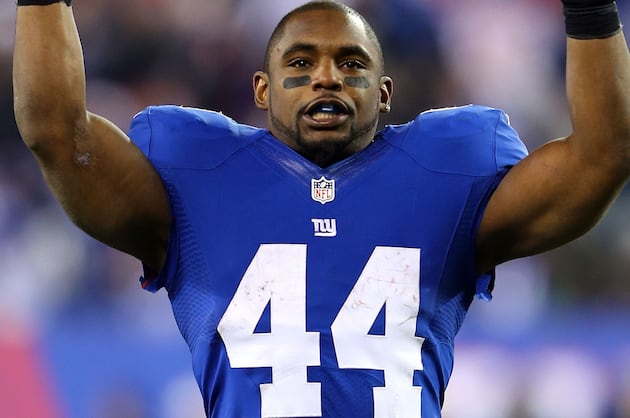 AHMAD BRADSHAW SIGNED by COLTS