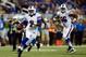 Aug 30, 2012; Detroit, MN, USA; Buffalo Bills quarterback Tarvaris Jackson (7) scrambles out of the pocket in the fourth quarter against the Detroit Lions in a preseason game at Ford Field. Detroit Lions defeated the Buffalo Bills 38-32. Mandatory Credit: Andrew Weber-US Presswire