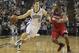 Jan 16, 2013; Sacramento, CA, USA; Sacramento Kings point guard Jimmer Fredette (7) drives in against Washington Wizards point guard A.J. Price (12) during the third quarter at Sleep Train Arena. The Sacramento Kings defeated the Washington Wizards 95-94. Mandatory Credit: Kelley L Cox-USA TODAY Sports