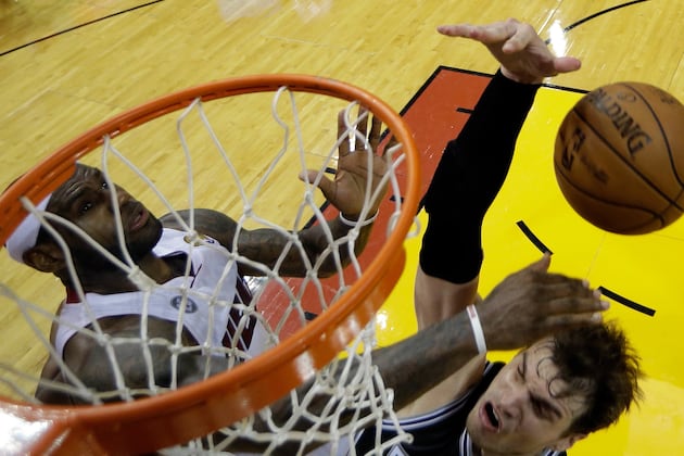 Autographed Pictures of LeBron James' Epic Game 2 Block Already for Sale