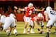 LINCOLN, NE - NOVEMBER 10: Quarterback Taylor Martinez #3 of the Nebraska Cornhuskers calls a play at the line against the Penn State Nittany Lions during their game at Memorial Stadium on November 10, 2012 in Lincoln, Nebraska. Nebraska beat Penn State 32-23. (Photo by Eric Francis/Getty Images)
