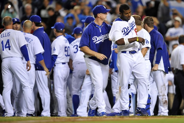 Yasiel Puig Among 5 Players Ejected in Dodgers-Diamondbacks Brawl