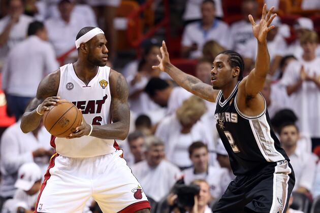 Kawhi Leonard Becoming the LeBron Stopper the Spurs Knew They'd Need