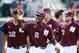 Jun 10, 2013; Charlottesville, VA, USA; Mississippi State Bulldogs outfielder Demarcus Henderson (2) waves to Bulldogs fans in the stands after their game against the Virginia Cavaliers during the Charlottesville super regional of the 2013 NCAA baseball tournament at Davenport Field. The Bulldogs won 6-5 and advanced to the College World Series. Mandatory Credit: Geoff Burke-USA TODAY Sports