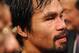 Dec 8, 2012; Las Vegas, NV, USA; Manny Pacquiao after being knocked out by Juan Manuel Marquez (not pictured) their welterweight bout at the MGM Grand Arena. Juan Manuel Marquez won by knockout in the sixth round Mandatory Credit: Joe Camporeale-USA TODAY Sports
