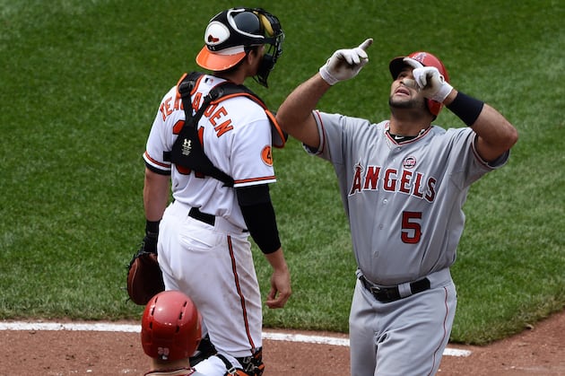 Angels Rally Past Orioles to Snap Losing Skid
