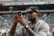 Sep 25, 2011; Philadelphia, PA, USA; Professional basketball player LeBron James takes pictures with his camera phone along the Philadelphia Eagles sideline prior to the game against the New York Giants at Lincoln Financial Field. Mandatory Credit: Howard Smith-USA TODAY Sports