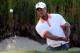 ARDMORE, PA - JUNE 12: Tiger Woods of the United States hits a shot from a bunker during a practice round prior to the start of the 113th U.S. Open at Merion Golf Club on June 12, 2013 in Ardmore, Pennsylvania. (Photo by David Cannon/Getty Images)
