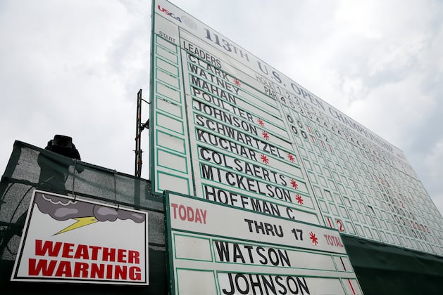 US Open Golf 2013 Leaderboard: Latest Scores from Merion