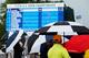 ARDMORE, PA - JUNE 13: Patrons use umbrellas while play is suspended due to weather during Round One of the 113th U.S. Open at Merion Golf Club on June 13, 2013 in Ardmore, Pennsylvania. (Photo by Scott Halleran/Getty Images)