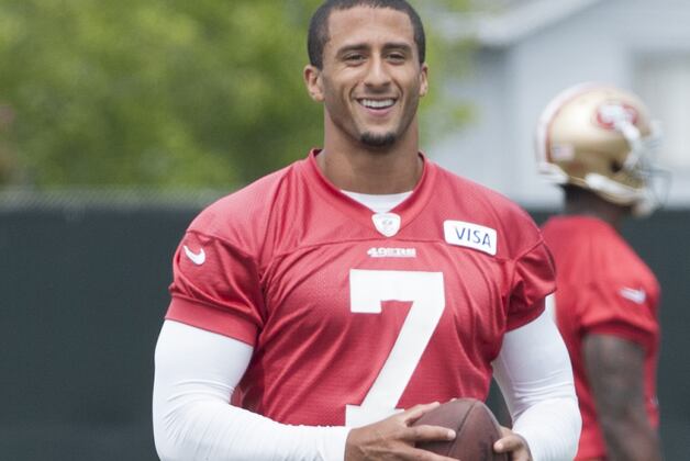 Kaepernick Improves in 'Everything'