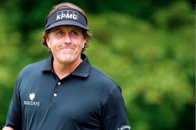 US Open 2013: Phil Mickelson Shoots 67 in the Most Phil Mickelson Way