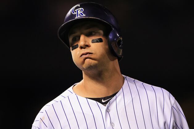 Tulowitzki Getting MRI on Ribs