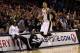 SAN ANTONIO, TX - JUNE 11: Danny Green #4 of the San Antonio Spurs reacts after making a three-pointer in the fourth quarter against the Miami Heat during Game Three of the 2013 NBA Finals at the AT&T Center on June 11, 2013 in San Antonio, Texas. NOTE TO USER: User expressly acknowledges and agrees that, by downloading and or using this photograph, User is consenting to the terms and conditions of the Getty Images License Agreement. (Photo by Mike Ehrmann/Getty Images)