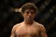 Apr 20, 2013; San Jose, CA, USA; Gilbert Melendez prepares to fight against Benson Henderson (not pictured) during the lightweight championship bout of the UFC on Fuel TV at HP Pavilion. Mandatory Credit: Kyle Terada-USA TODAY Sports