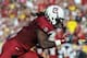 TAMPA, FL - JANUARY 01: Defensive end Jadeveon Clowney #7 of the South Carolina Gamecocks rushes up field during a 33 - 28 victory against the Michigan Wolverines in the Outback Bowl January 1, 2013 at Raymond James Stadium in Tampa, Florida. (Photo by Al Messerschmidt/Getty Images)