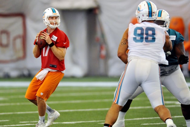Tannehill Making Plays as Mini Camp Concludes