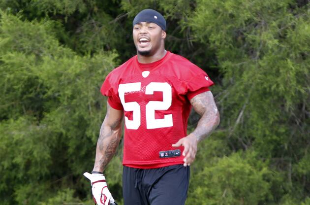 Jonathan Casillas Strives to Make LB Battle Interesting