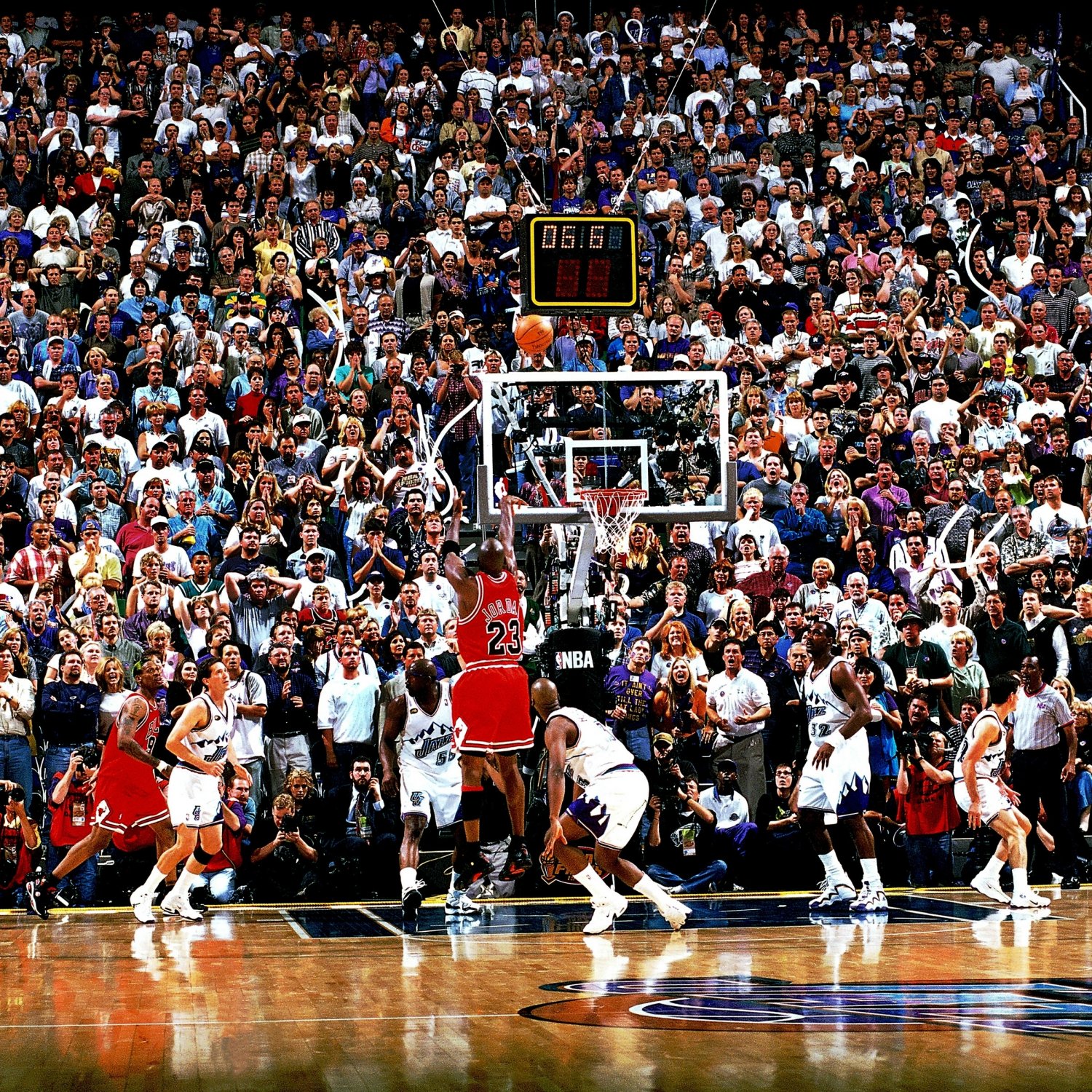 15th Anniversary of Michael Jordan's GameWinning Shot Over Bryon