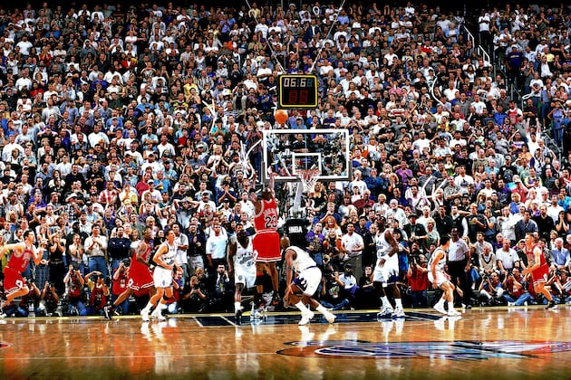 15th Anniversary of Michael Jordan's Game-Winning Shot Over Bryon Russell
