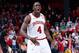 DAYTON, OH - MARCH 24: Victor Oladipo #4 of the Indiana Hoosiers reacts after a play late in the game against the Temple Owls during the third round of the 2013 NCAA Men's Basketball Tournament at UD Arena on March 24, 2013 in Dayton, Ohio. (Photo by Joe Robbins/Getty Images)