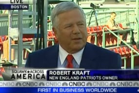 Kraft talks Tebow with CNBC