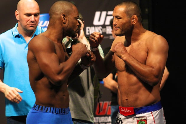 UFC 161: Rashad Evans vs Dan Henderson Weight Results and Preview