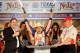 Jun 8, 2013; Fort Worth, TX, USA; IndyCar Series driver Helio Castroneves (3) celebrates winning the Firestone 550 at Texas Motor Speedway. Mandatory Credit: Jerome Miron-USA TODAY Sports