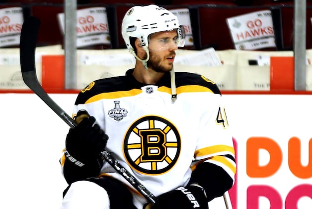 David Krejci Has Blackhawks Attention