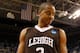 GREENSBORO, NC - MARCH 16: C.J. McCollum #3 of the Lehigh Mountain Hawks reacts after the Mountain Hawks defeat the Duke Blue Devils 75-70 during the second round of the 2012 NCAA Men's Basketball Tournament at Greensboro Coliseum on March 16, 2012 in Greensboro, North Carolina. (Photo by Mike Ehrmann/Getty Images)