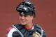 Jun 9, 2013; Tallahassee, FL, USA; Indiana Hoosiers catcher Kyle Schwarber (10) during the game against the Florida State Seminoles during the Tallahassee super regional of the 2013 NCAA baseball tournament at Dick Howser Stadium. Mandatory Credit: Melina Vastola-USA TODAY Sports