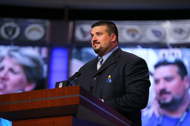 Joe Andruzzi Appreciates Fifth Season on Pats Strength Staff