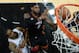 SAN ANTONIO, TX - JUNE 13: LeBron James #6 of the Miami Heat goes up for a shot against Kawhi Leonard #2 of the San Antonio Spurs in the first half during Game Four of the 2013 NBA Finals at the AT&T Center on June 13, 2013 in San Antonio, Texas. NOTE TO USER: User expressly acknowledges and agrees that, by downloading and or using this photograph, User is consenting to the terms and conditions of the Getty Images License Agreement. (Photo by Derick E. Hingle/Pool/Getty Images)