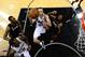 SAN ANTONIO, TX - JUNE 16: Manu Ginobili #20 of the San Antonio Spurs goes up for a shot against Dwyane Wade #3 of the Miami Heat in the second half during Game Five of the 2013 NBA Finals at the AT&T Center on June 16, 2013 in San Antonio, Texas. NOTE TO USER: User expressly acknowledges and agrees that, by downloading and or using this photograph, User is consenting to the terms and conditions of the Getty Images License Agreement. (Photo by John G. Mabanglo/Pool/Getty Images)