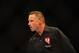 Oct. 29, 2011; Las Vegas, NV, USA; UFC referee Steve Mazzagatti during a middleweight bout during UFC 137 at the Mandalay Bay event center. Mandatory Credit: Mark J. Rebilas-USA TODAY Sports