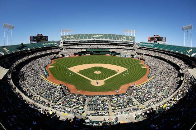 Raw Sewage at Coliseum Forces A's, Mariners to Share Raiders' Clubhouse
