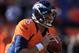 DENVER, CO - DECEMBER 23: Quarterback Brock Osweiler #6 of the Denver Broncos warms up prior to facing the Cleveland Browns at Sports Authority Field at Mile High on December 23, 2012 in Denver, Colorado. The Broncos defeated the Browns 34-12. (Photo by Doug Pensinger/Getty Images)