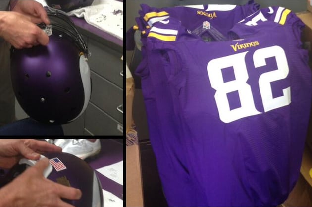 Vikings Tweet New Uniforms