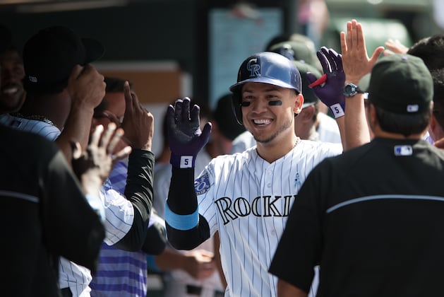 Rockies' Carlos Gonzalez Named National League Player of the Week