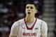 Jan 5, 2012; College Park, MD, USA; Maryland Terrapins center Alex Len (25) shoots free throws against the Virginia Tech Hokies at the Comcast Center. Mandatory Credit: Mitch Stringer-USA TODAY Sports